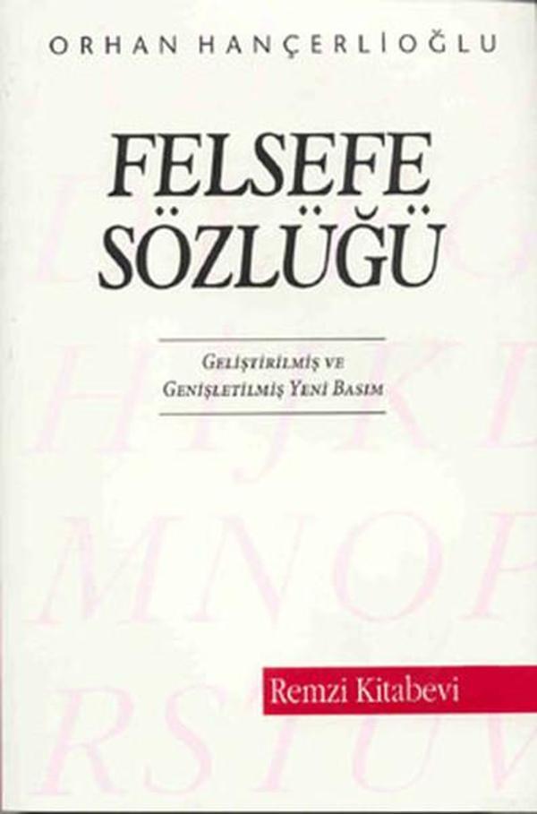 Remzi Kitabevi Felsefe Sözlüğü - Remzi Kitabevi - Image 1