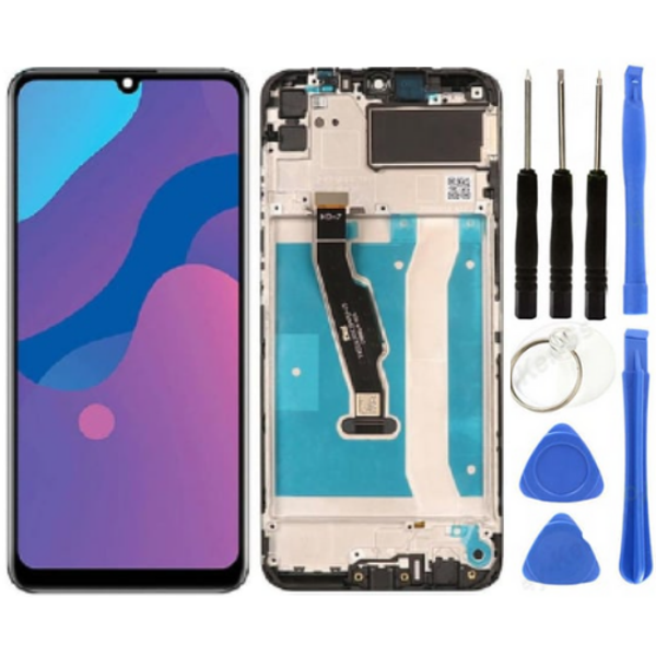 TE Huawei Y6P 2020 Uyumlu Çıtalı A Kalite Lcd Ekran Dokunmatik + Tamir Seti - Image 1