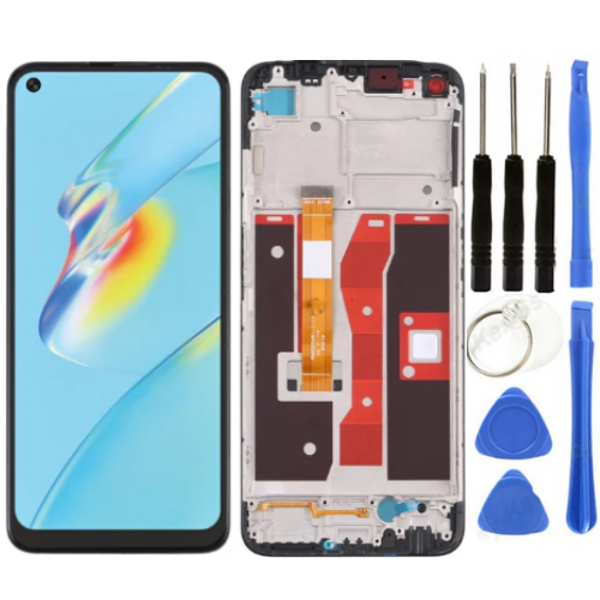 TE Oppo A54 4G Çıtalı OLED Lcd Dokunmatik Ekran + Tamir Seti - Image 1