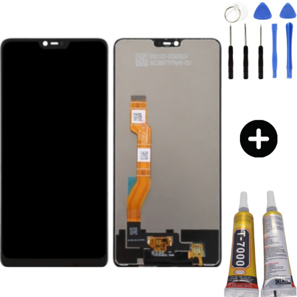 TE Oppo F7 Lcd Dokunmatik Ekran + Montaj Seti - Image 1