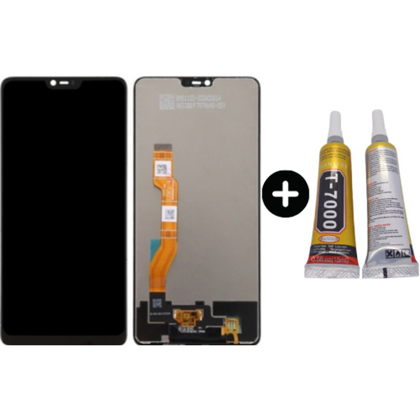 TE Oppo F7 Servis Lcd Dokunmatik Ekran + B7000 - Image 1
