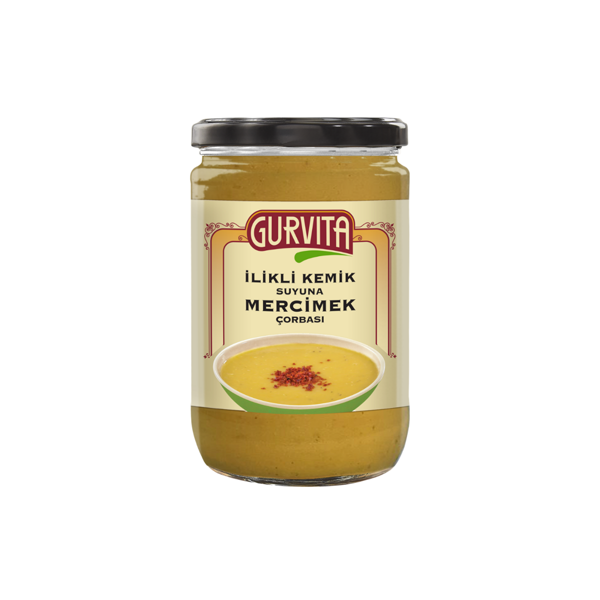 Gurvita İlikli Kemik Suyuna Mercimek Çorbası 660 ml - Image 1