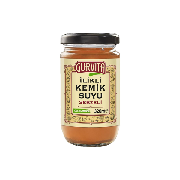 Gurvita İlikli Kemik Suyu Sebzeli 320 ml - Image 1
