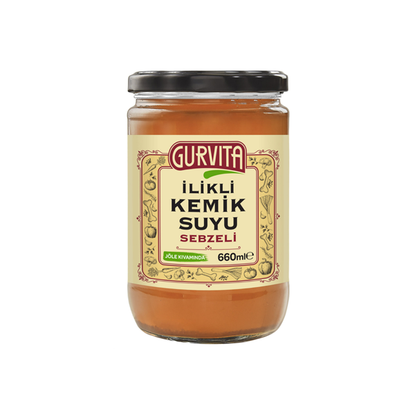 Gurvita İlikli Kemik Suyu Sebzeli 660 ml - Image 1