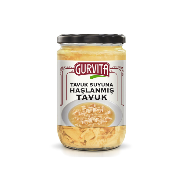 Gurvita Tavuk Suyuna Haşlanmış Tavuk 660 ml - Image 1