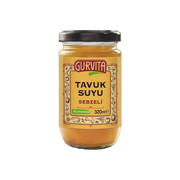 Gurvita Tavuk Suyu (Sebzeli) 320 ml - Image 1