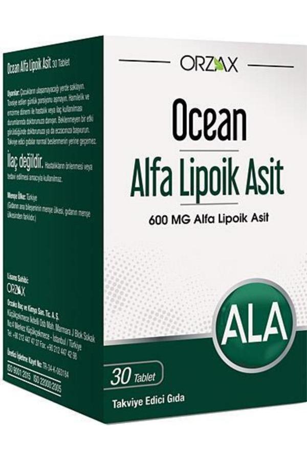 Ocean Alfa Lipoik Asit 600 Mg 30 Kapsül - Image 1