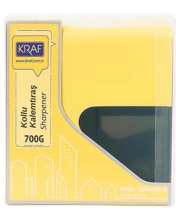 Kraf Kollu Kalemtraş Sarı 700G - Image 1
