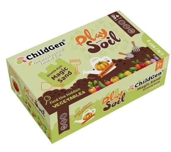 Childgen Doğal Kinetik Kum Toprak Set 907 Gr - Image 1