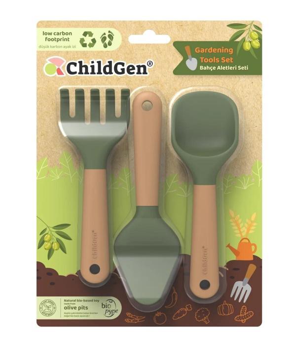 Childgen Bio Plastik Bahçe Aletleri Seti - Image 1