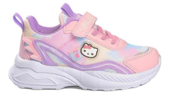 Kız Çocuk Işıklı Spor Rahat Taban Hafif Sneaker Cırt Cırtlı Yazlık Çocuk Ayakkabı  - Image 1