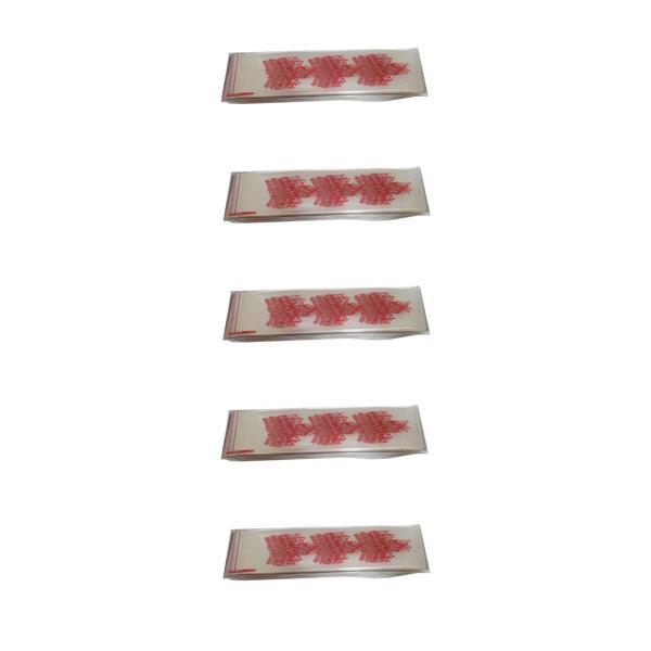 Çatal Kaşık Bıçak Poşeti - Afiyet Olsun Yazılı Baskılı - Şeffaf - 1 Kg. lık 5 Paket - Image 1