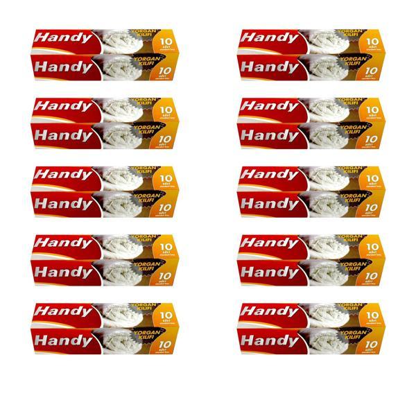Handy Vakumsuz Şeffaf Yorgan Yastık Battaniye Nevresim Kılıfı Poşeti Torbası - 10 Adetlik 10 Kutu - Image 1
