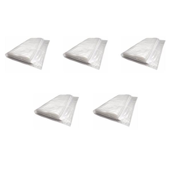 Vakumsuz Şeffaf Çift Kişilik Yatak Baza Saklama Taşıma Kılıfı Poşeti Torbası - 200x250 Cm. - 5 Adet - Image 1