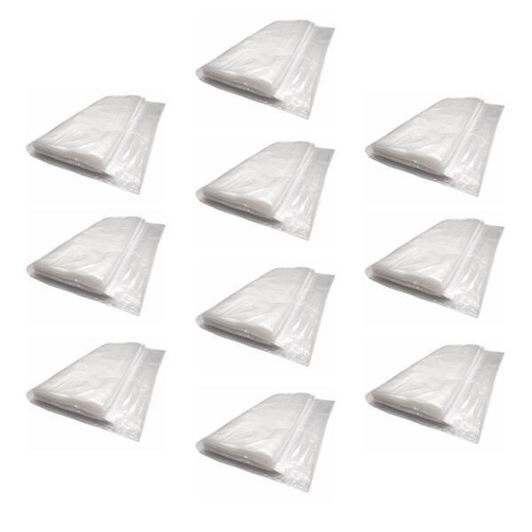 Vakumsuz Şeffaf Tek Kişilik Yatak Baza Saklama Taşıma Kılıfı Poşeti Torbası 120x200 Cm. - 10 Adet - Image 1