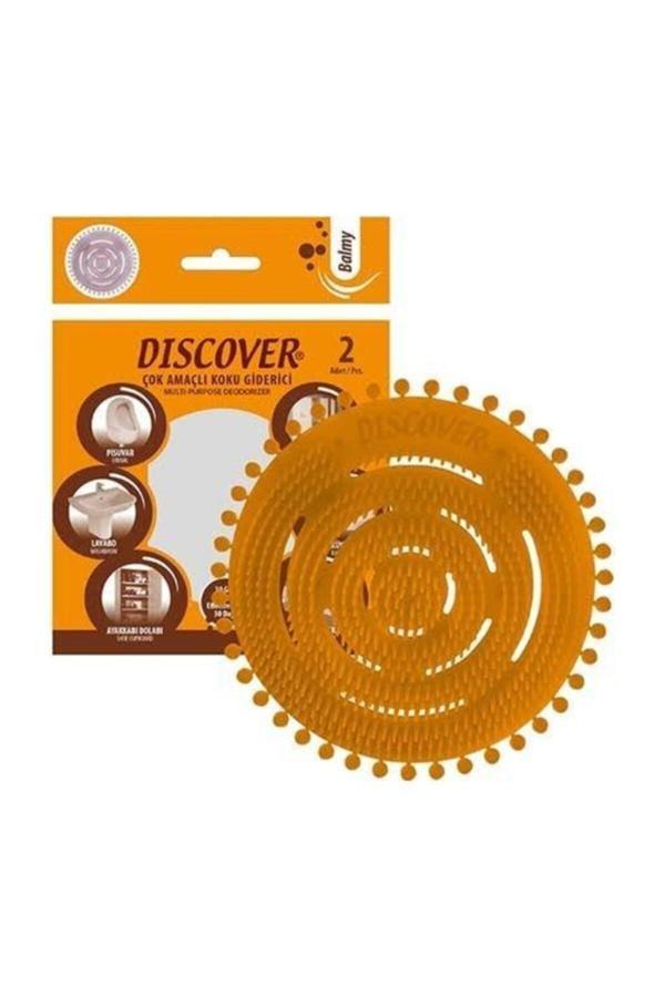 Discover Çok Amaçlı Koku Giderici - Pisuvar Disk - 2'li Paket - Balmy - Image 1