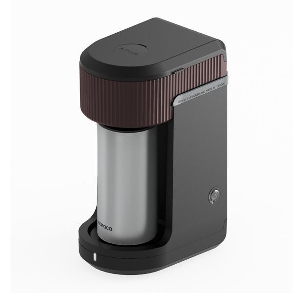 Karaca Mono Black Filtre Kahve Makinesi Walnut Brown - Image 1