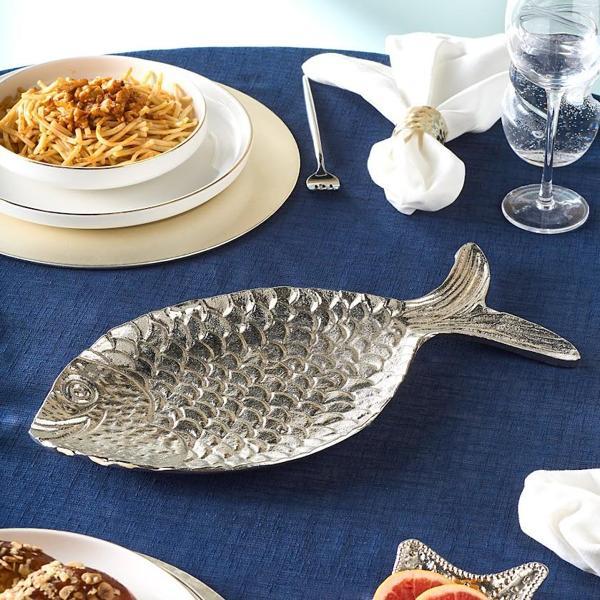 Karaca Marin Fish Dekoratif Tabak 19,75 x 40 cm - Image 1