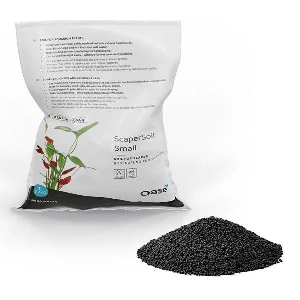 Oase Scaper Soil Black Small Bitki Toprağı 3Lt 2.7kg - Image 1