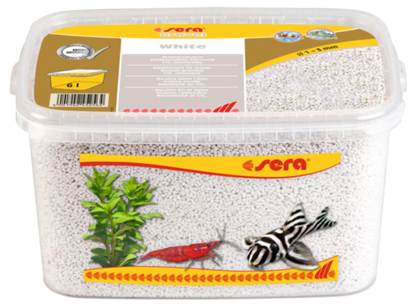 Sera Akvaryum Kumu Beyaz-White 1-3mm 3Lt - Image 1
