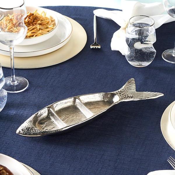 Karaca Marin Fish 3'lü Çerezlik 10 x 36,25 cm - Image 1