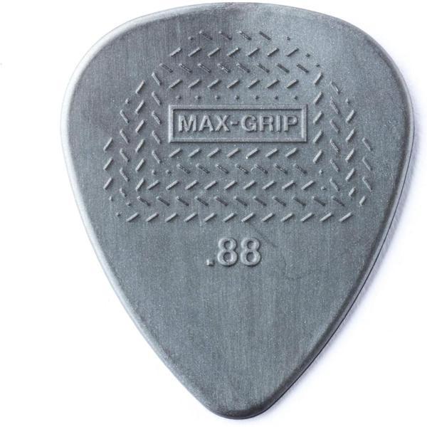 JİM DUNLOP 449R.88 STANDART MAX GRİP NAYLON .88 MM GRİ GİTAR PENA - Image 1