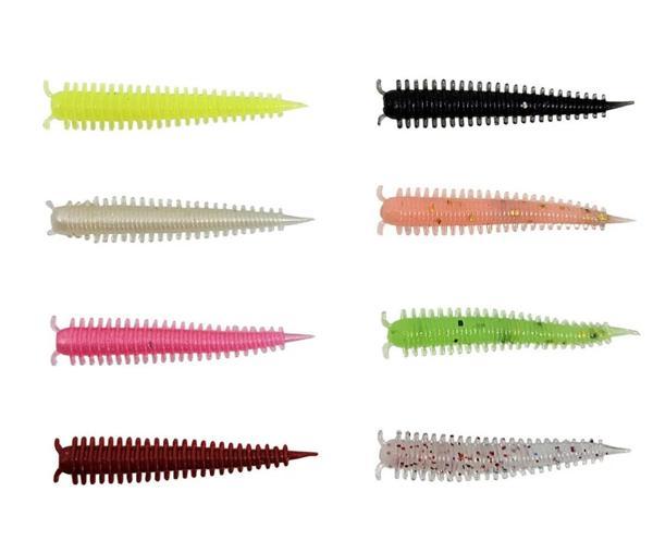 Kendo Zombie Worm Lrf Silikonu 4cm 8 Adet Mix Color - Image 1