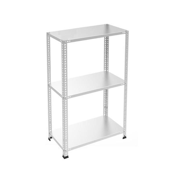 3 Katlı Galvaniz Çelik Raf - Depo, Arşiv, Kiler, Dosya, Market Rafı - Image 1