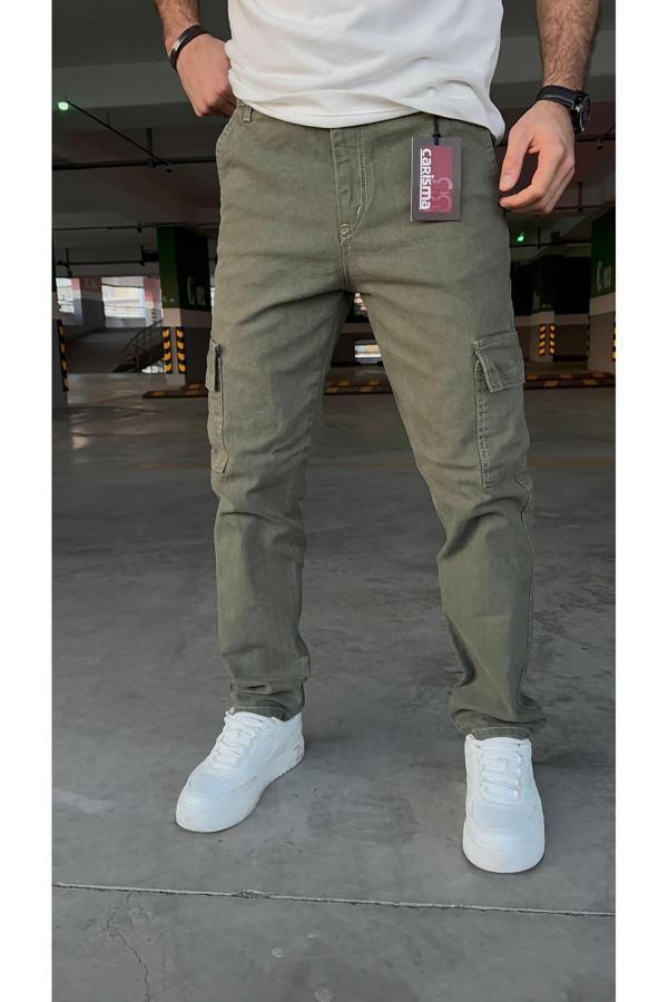 Viking'S Line Kargo Baggy Haki Yeşil - Image 1