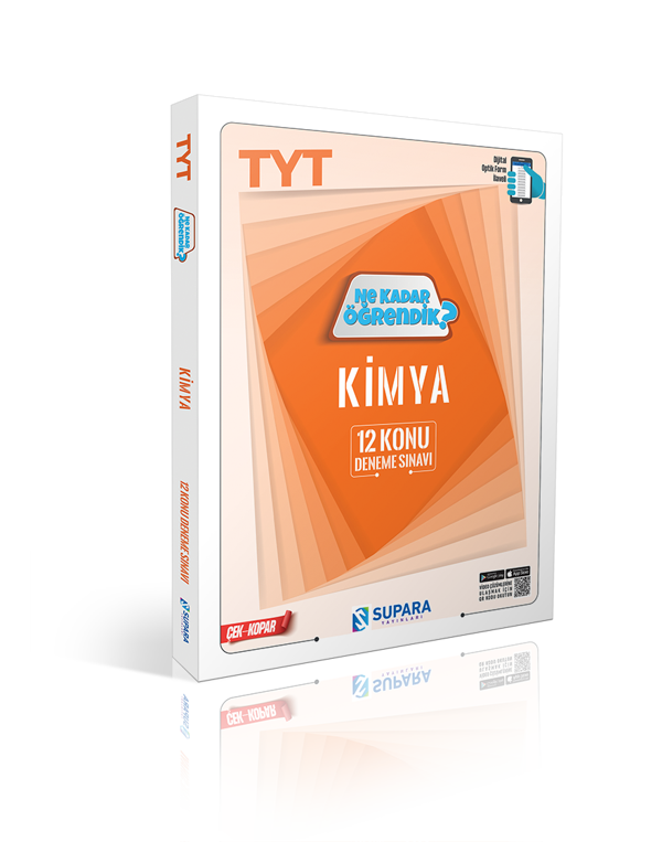 Supara TYT Kimya Konu Denemeleri Ne Kadar Öğrendik Supara Yayınları - Supara Yayınları - Image 1