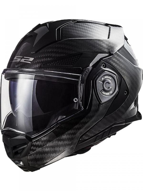 Ls2 Advant X Karbon Çene Açılır Kask Mat Siyah - Image 1