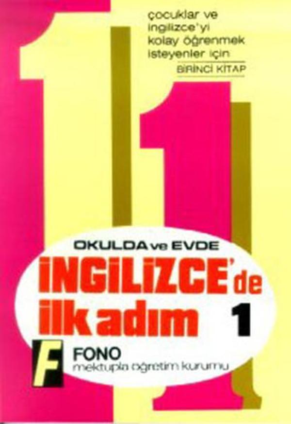 İngilizce İlk Adım-1 - Fono Yayınları - Image 1