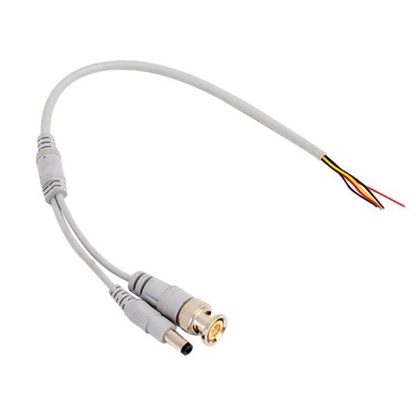 BNC GÜVENLİK KABLOSU   (BNC+PO WER JACKLI 20 CM)-Findit - Image 1