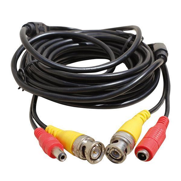 BNC-BNC KABLO+PO WER KABLO DİŞİ-ERKEK JACKLI 15 METRE-Findit - Image 1