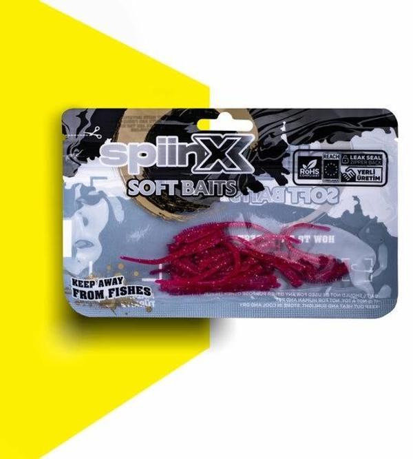 Spiinx Sandworm Lrf Silikon 6Cm 18P Renk: Magenta - Image 1