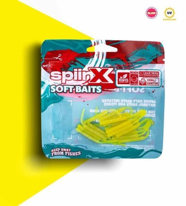 SPIINX BABY FISH SİLİKON 4.5CM 18P GLOWLU Renk: LEMONADE - Image 1