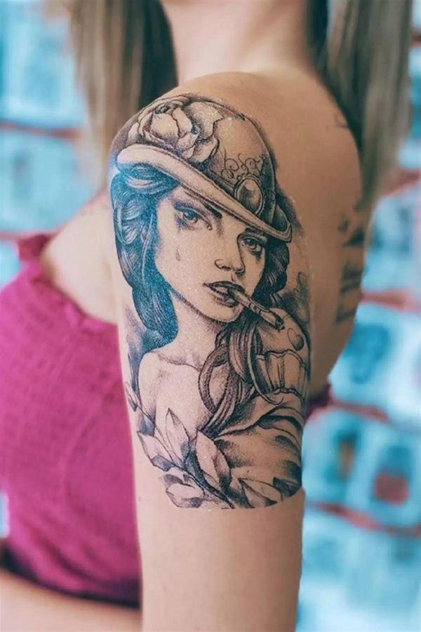 Caş Dekorasyon Geçici Kadın Dövme Tattoo - Image 1