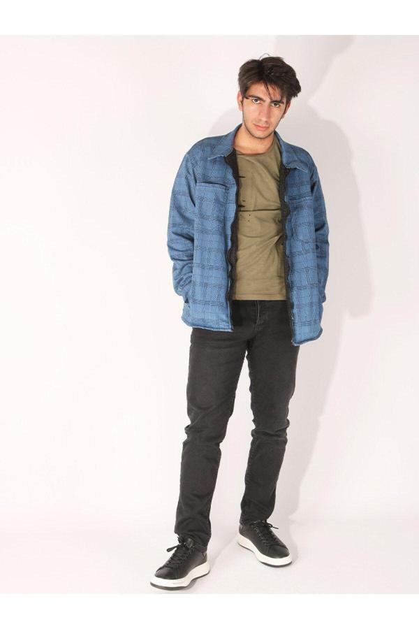 Viking's Line Kaizerdenim Erkek Oversize Ince Mont - Image 1