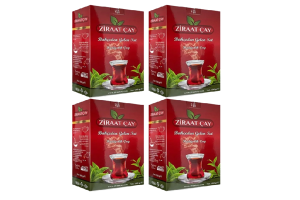 Ziraat Çay Kırmızı Hediyelik 500 Gr X 4 Adet - Image 1