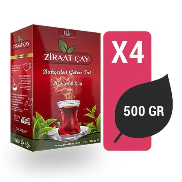 Ziraat Çay Kırmızı Hediyelik 500 Gr X 4 Adet - Image 1