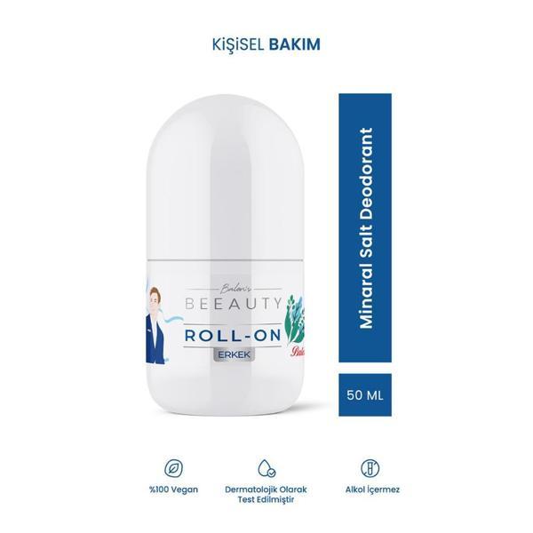 Balen’s Beeauty Erkek Mineral Salt Deodorant Roll On 50 Ml - Image 1