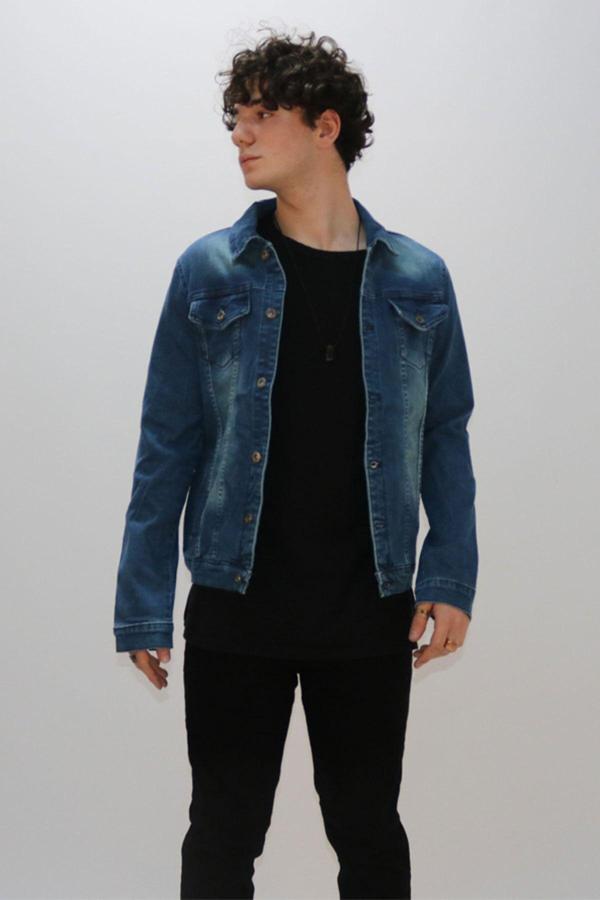 Kaizer Denim Erkek Kot Mont - Image 1