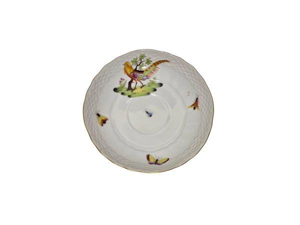 Herend 1726-1 El Boyama Porselen Çay Fincan Tabağı  - Image 1
