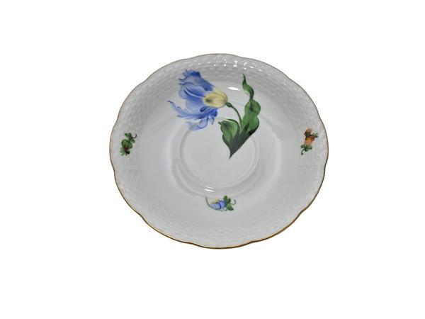 Herend 734 El Boyama Porselen Çay Fincan Tabağı (001) - Image 1
