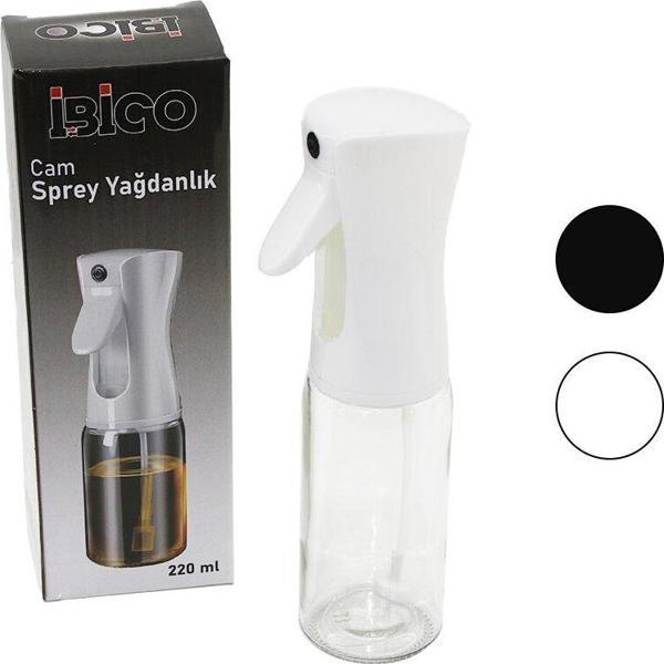 CAM 220ML YAĞDANLIK SPREY SİYAH - BEYAZ PLASTİK BAŞLIK (5060) - Image 1