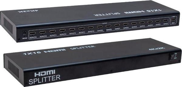 16 PORT 1080P 4KX2K 3D 16 PORT HDMI SPLITTER DAĞITICI  GO50605989230 - Image 1