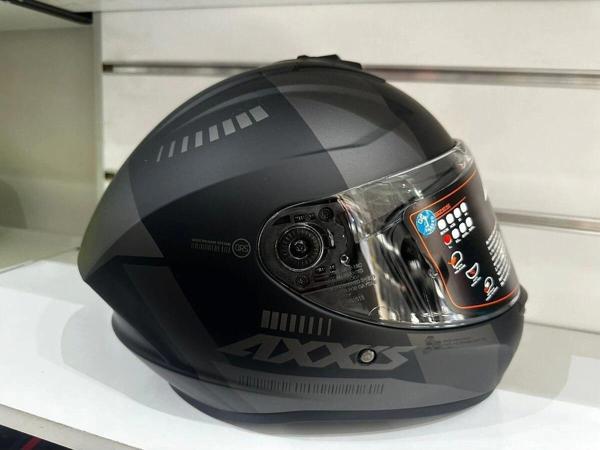 DRAKEN S MP4 B1 SİYAH MOTOSİKLET KASK - Image 1