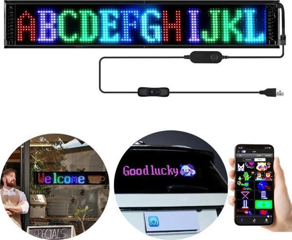 12X98CM KAYAN YAZI LED TABELA  GO50608018750 - Image 1