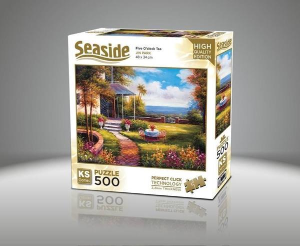 KS Games Fıve O Clock Tea 500 Parça Puzzle - Image 1