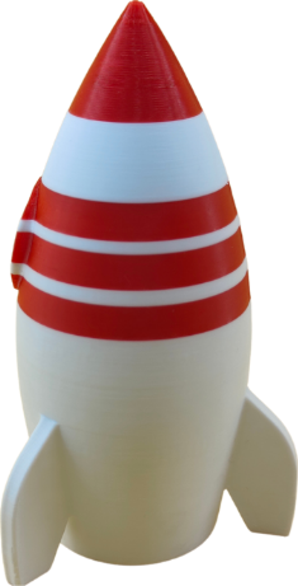 Roket - 3D Dekoratif Mini Figür - Image 1